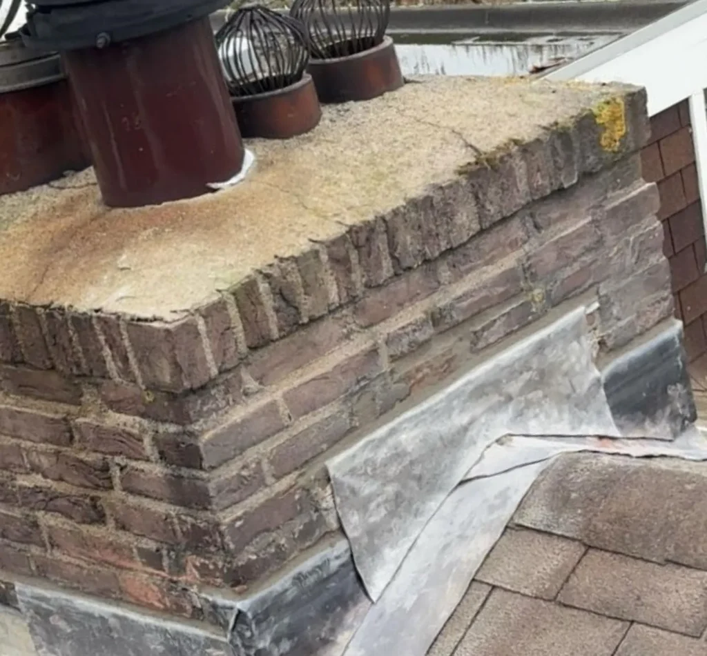 Schoorsteen renovatie - Dakdekker Katwijk
